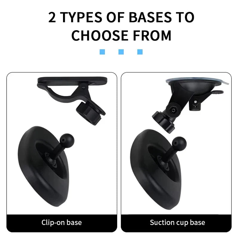 360° Rotatable Car Baby Mirror | Dashboard & Sun Visor Mount