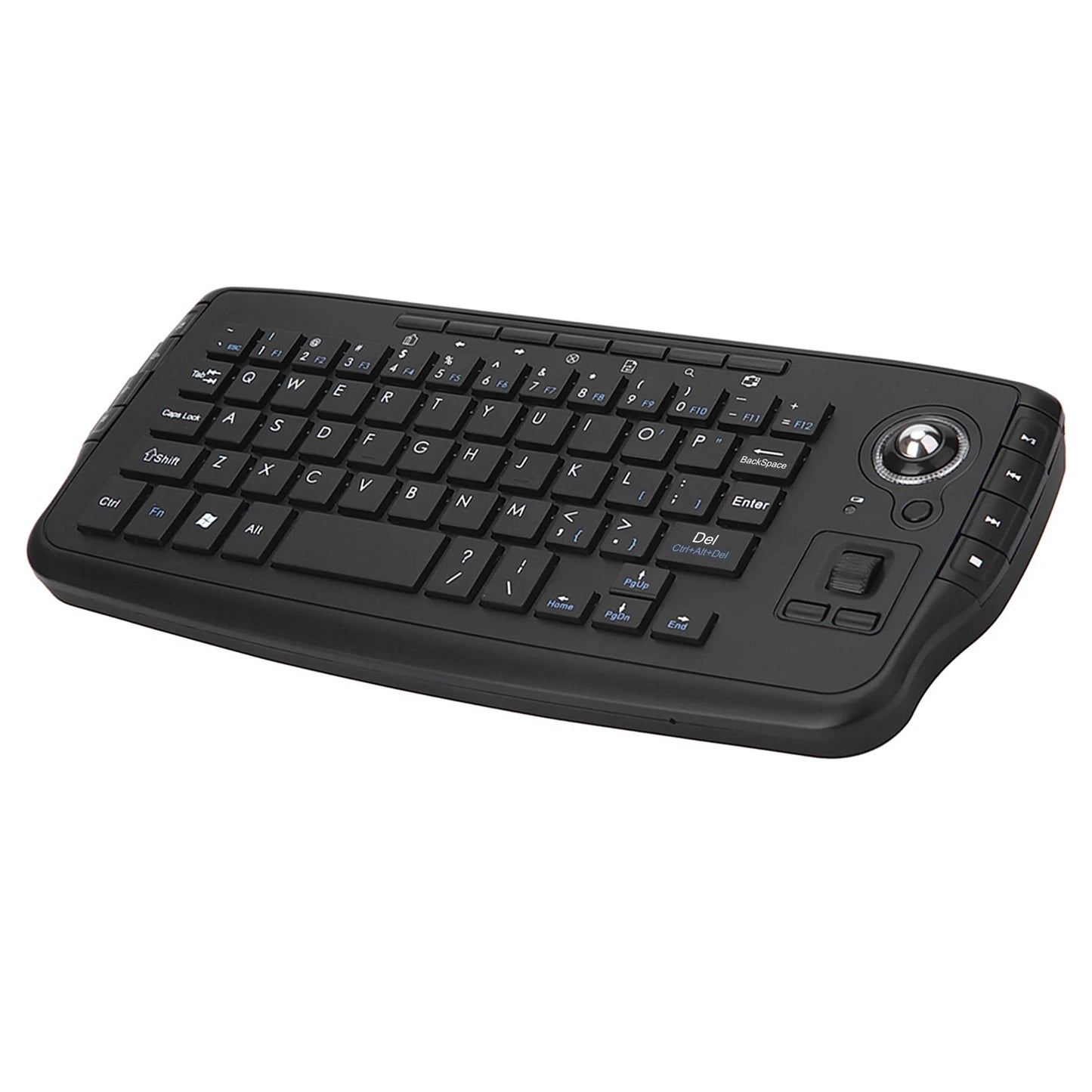 E30 2 4GHz Wireless Keyboard Trackball Mouse Scroll Wheel Remote