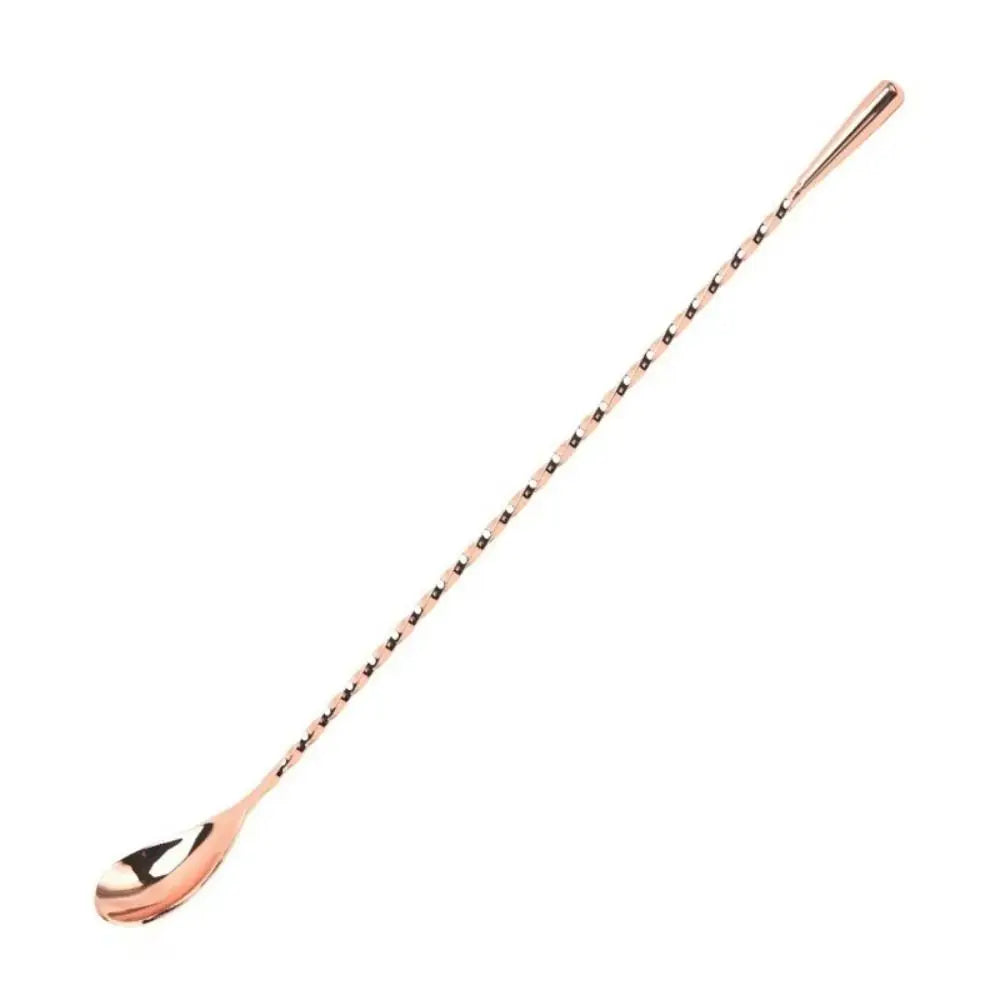 Spiral Cocktail Bar Spoon Stainless Steel 20/30/40cm Long Handle