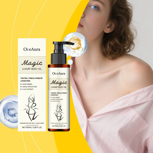 OceAura Bouncy Body Oil – Firming, Hydrating & Smoothing Firming Body Oil Oasis Select
