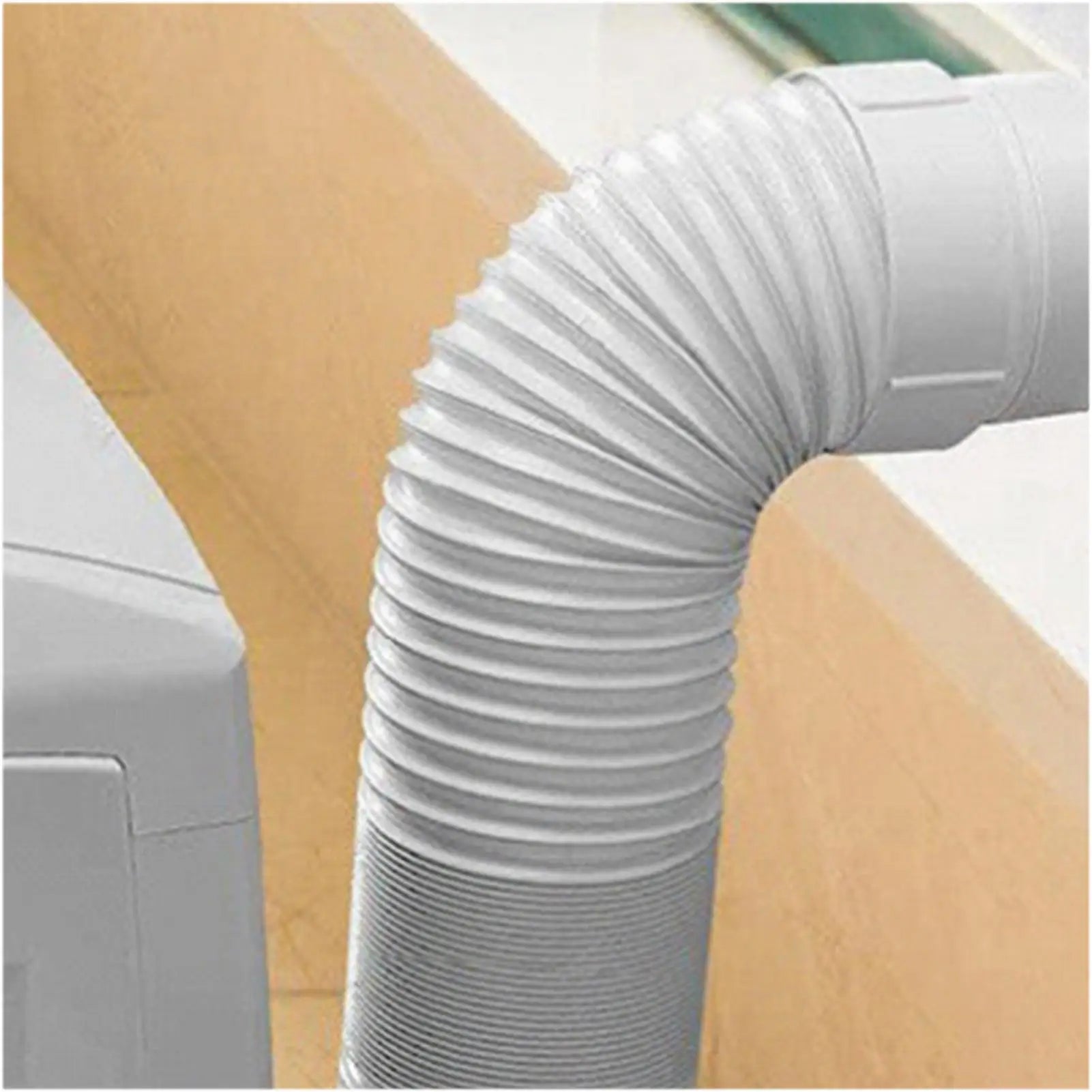 Portable Air Conditioner Exhaust Hose Flexible Conditioner Exhaust Hose Tube Portable Ac Vent Hose Replacement for Mobile AC Peaceful Pleasures Health and Wellness