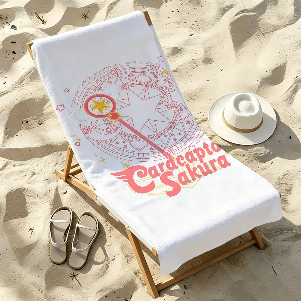 Cardcaptor Sakura Quick-Dry Beach Towel | Pool & Travel