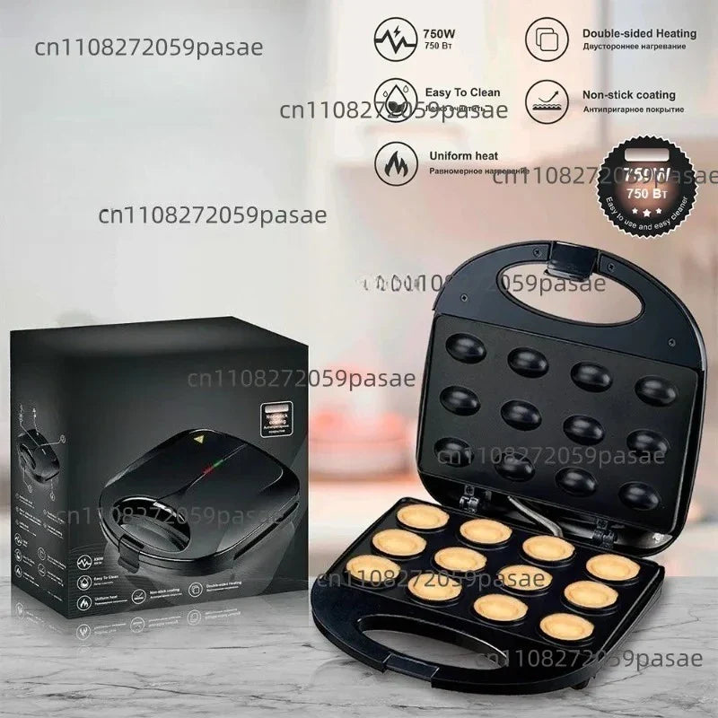 Electric Waffle Iron & Pancake Maker – Double-Sided Sandwich Toaster