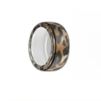 Ring Protector Universal Print Pattern Silicone Shell At Any Time To Protect Against Bumps and Damage Accessories Silicone Cover Peaceful Pleasures Health and Wellness leopard 1