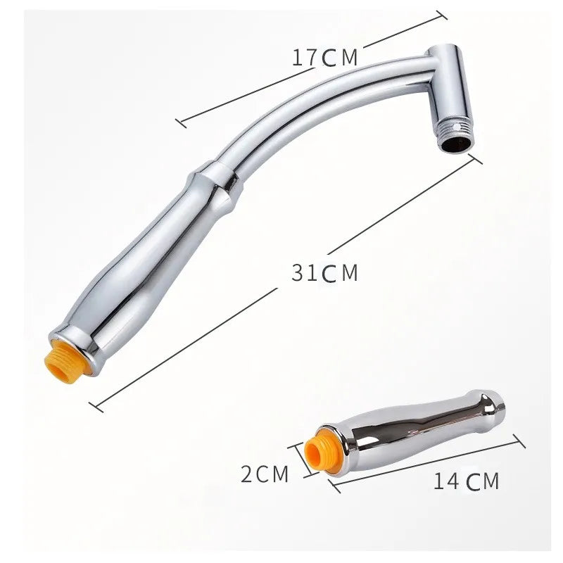Adjustable Shower Head Extension Arm | Chrome G1/2" ABS