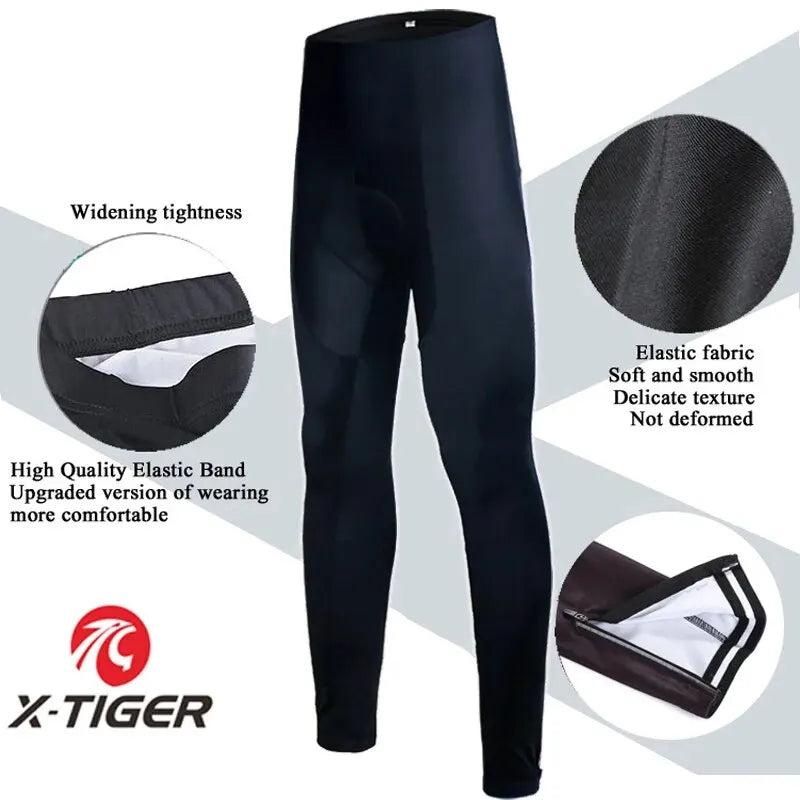 X-TIGER Women's 5D Gel Pad MTB Cycling Pants – Lycra Coolmax