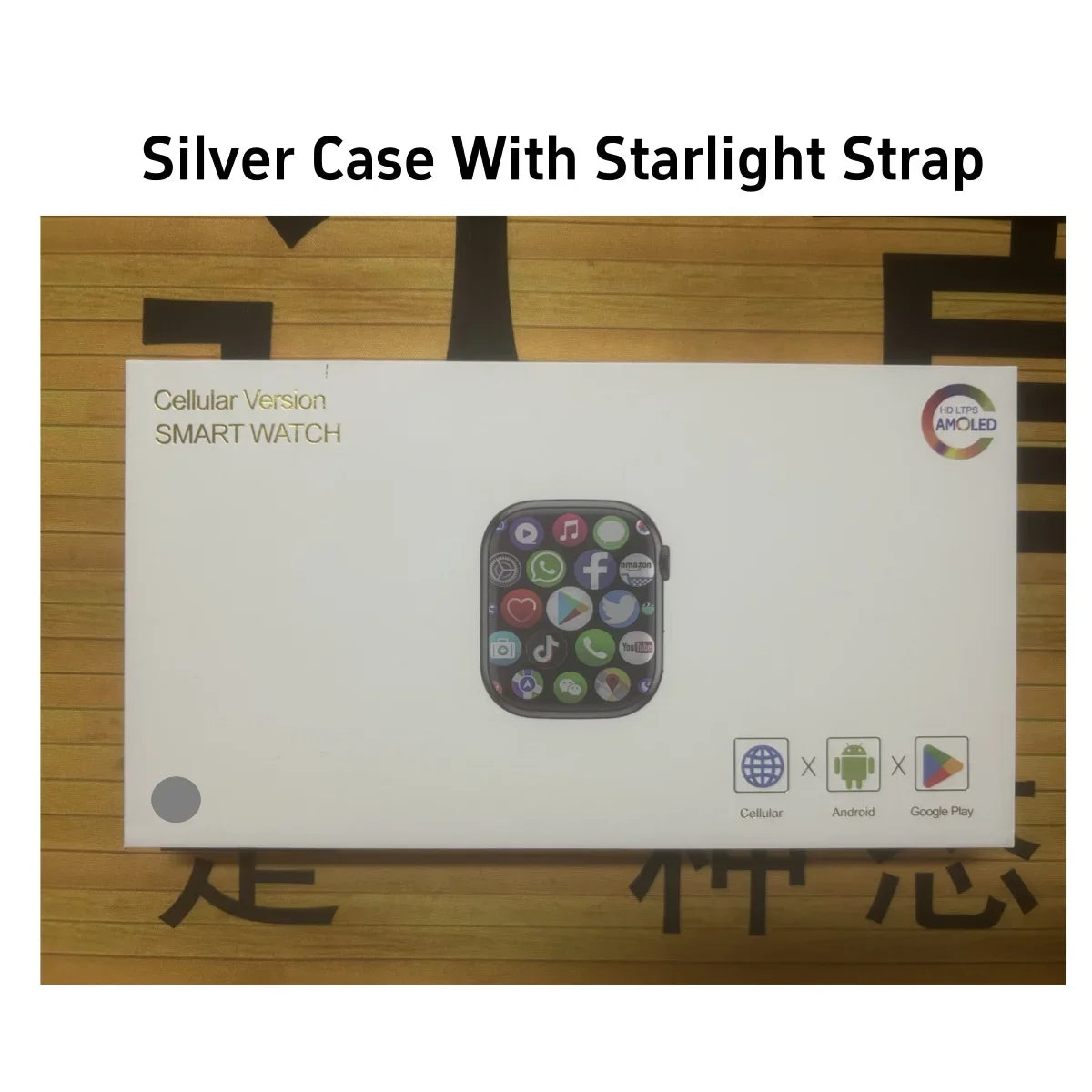 GOLDENSPIKE VP29 4G Smart Watch | 2.29" AMOLED, 8MP Camera, GPS