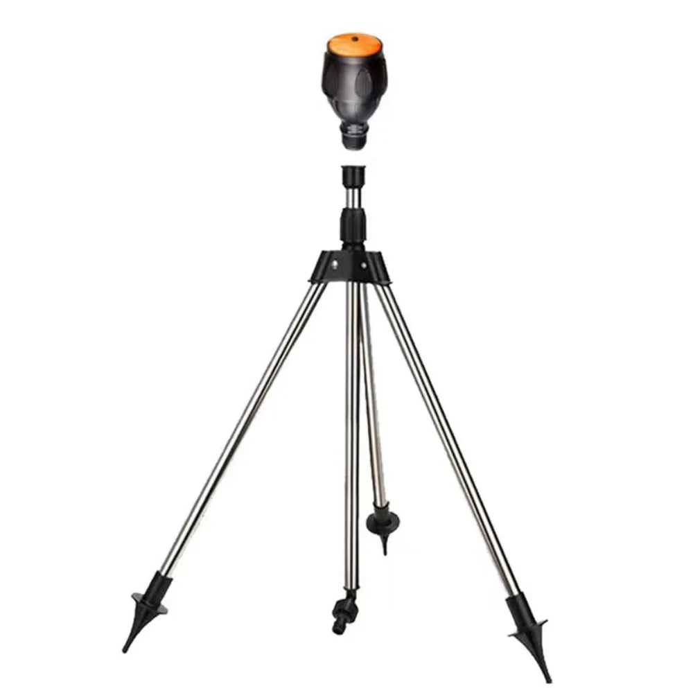 360° Rotary Tripod Sprinkler – Telescopic Adjustable Lawn Irrigator