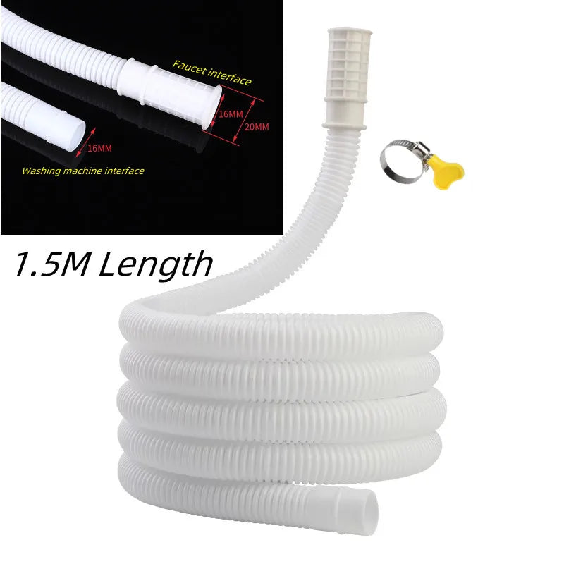 1–4M Flexible Drain Hose Extension | Washing Machine & AC