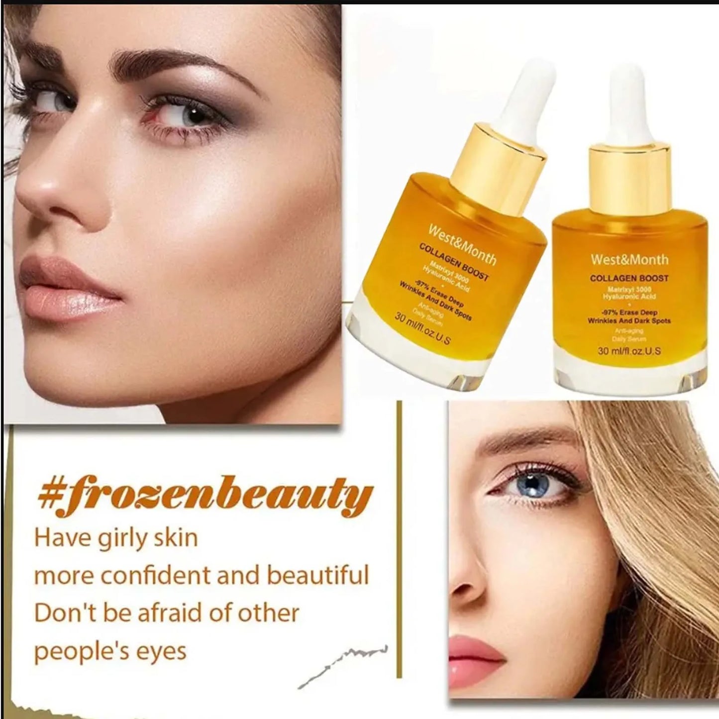 Collagen Face Serum – Anti-Aging, Firming & Brightening