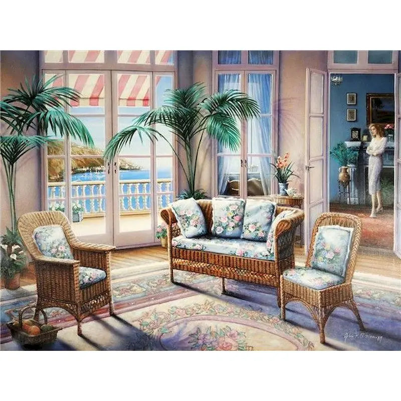 GATYZTORY 60x75cm Paint by Numbers Kit – Landscape Canvas