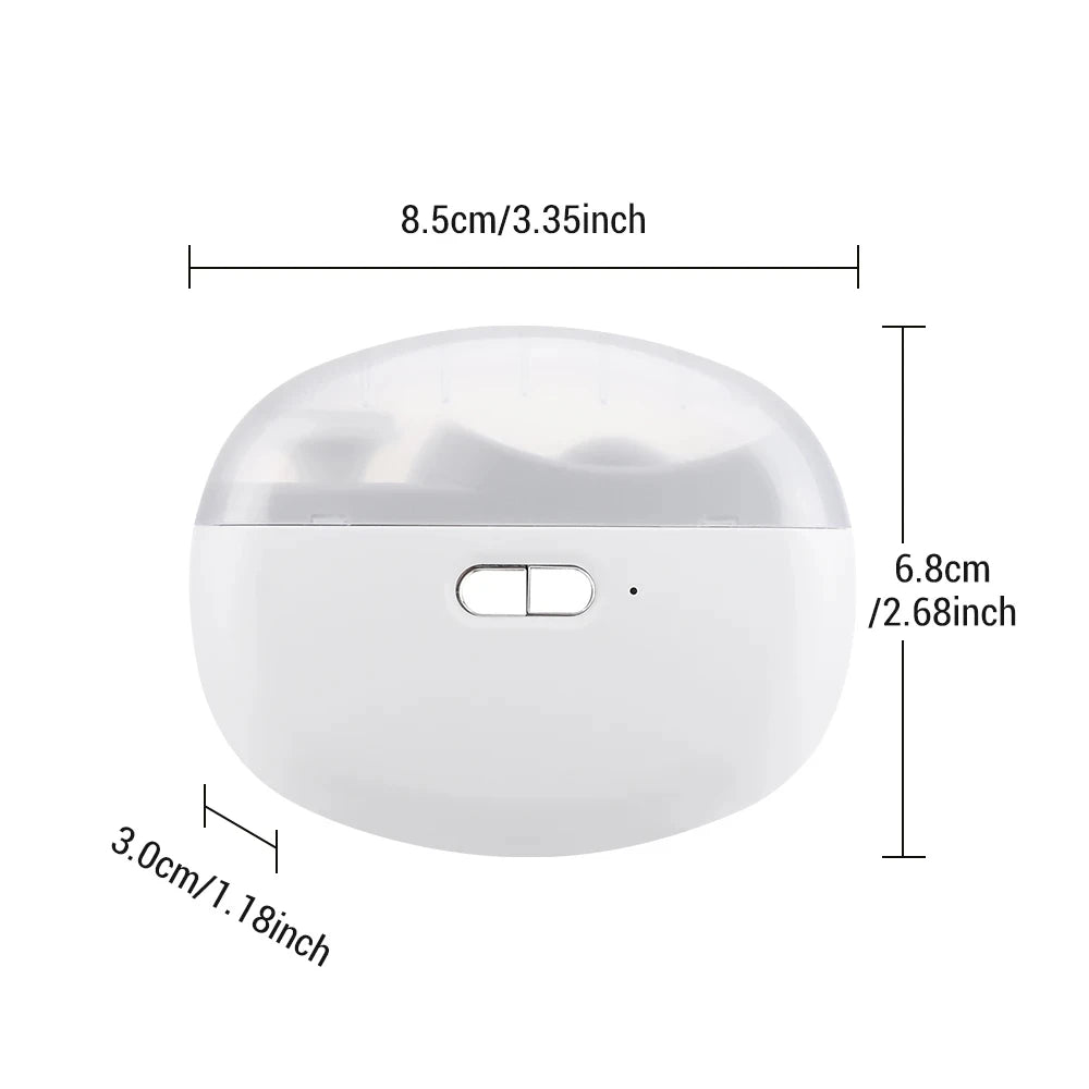 Electric Nail Clipper Grinding and Polishing with Light Automatic Nail Trimmer Rechargeable Nail Cutter Manicure for Baby Adult Peaceful Pleasures Health and Wellness