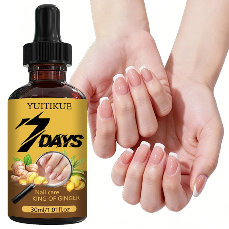 Ginger Nail Care Oil – Strengthen & Nourish Nails 30ml Cuticle Nail Oil Peaceful Pleasures Health and Wellness