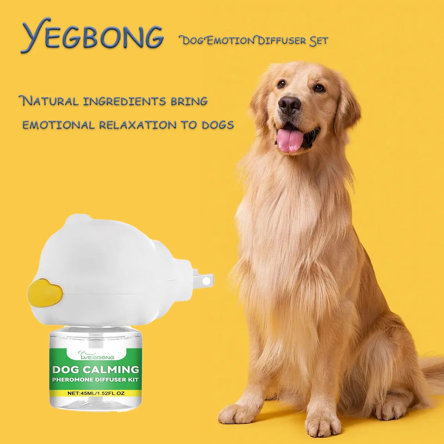 Dog Anxiety Relief Diffuser Set – Calm Pet Stress at Home