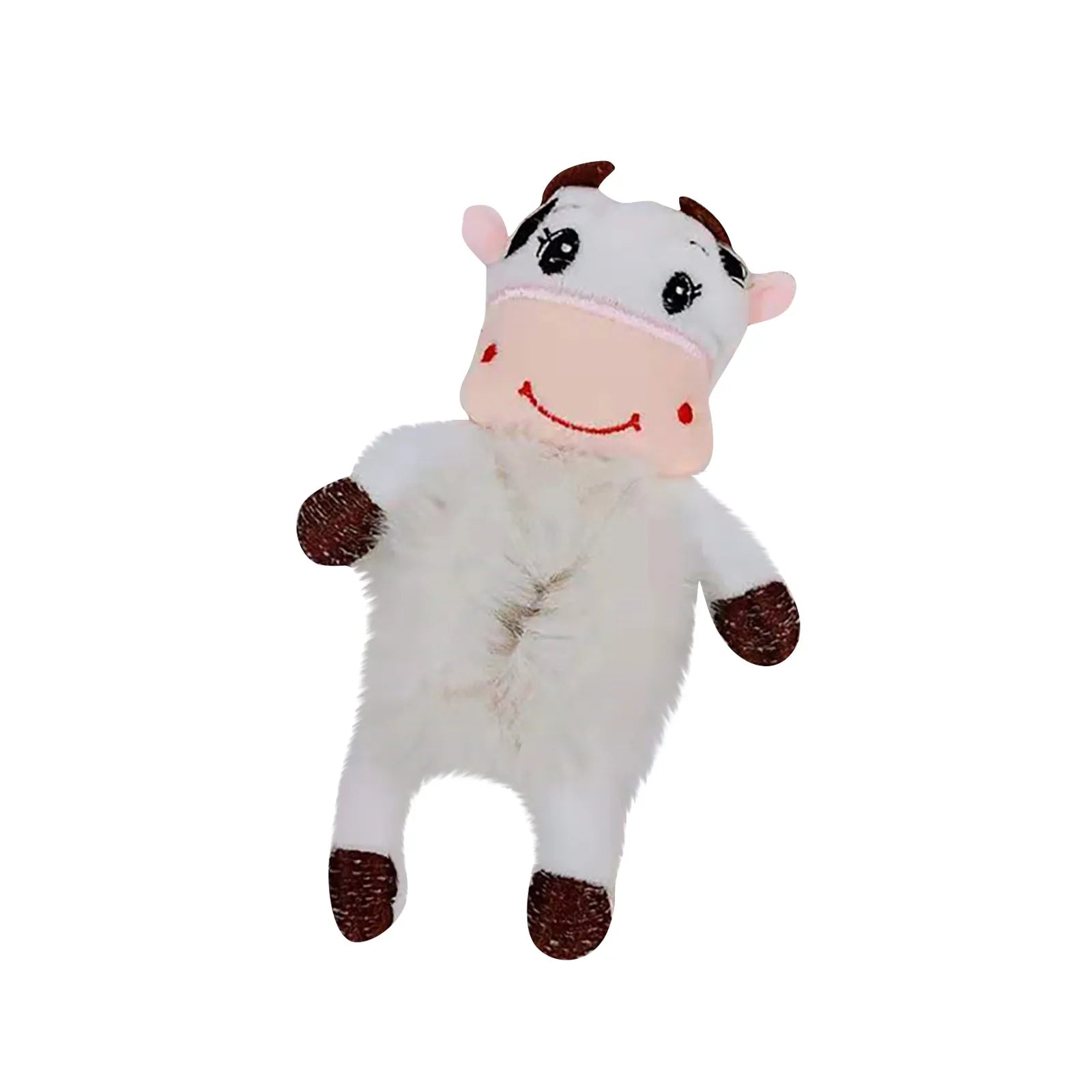 2023 Women's Fashion Plush Hair Tie Cute 3D Cartoon Tie Hair Headrope Horsetail Pouch Peaceful Pleasures Health and Wellness White