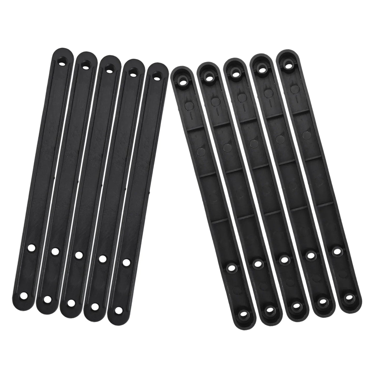 Aa10pcs Draw Rail Plasticdrawerslides Cabinet Cupboard Drawer Runners