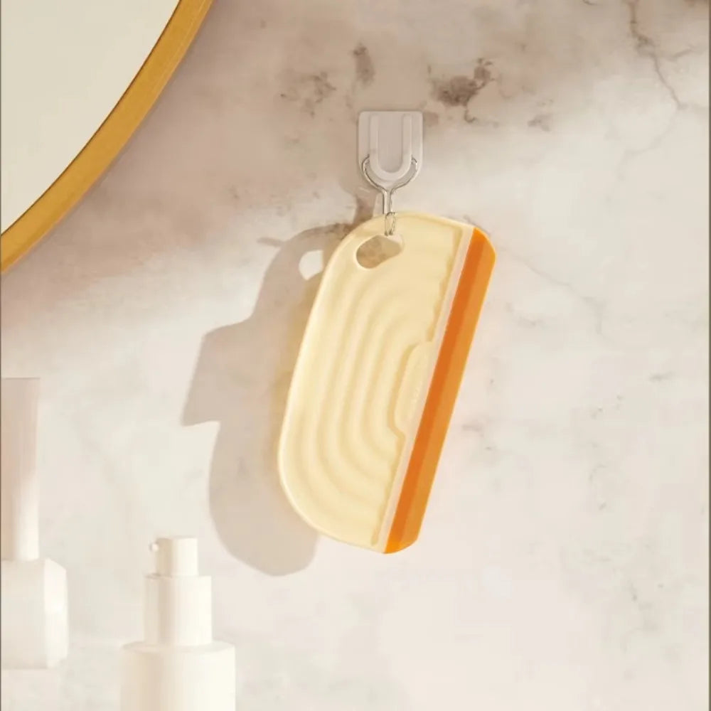 Non-Scratch Soft Silicone Handy Squeegee Kitchen Sink Countertop Squeegee Window Mirror Water Wiper Clean Scraping Film Scraper Peaceful Pleasures Health and Wellness