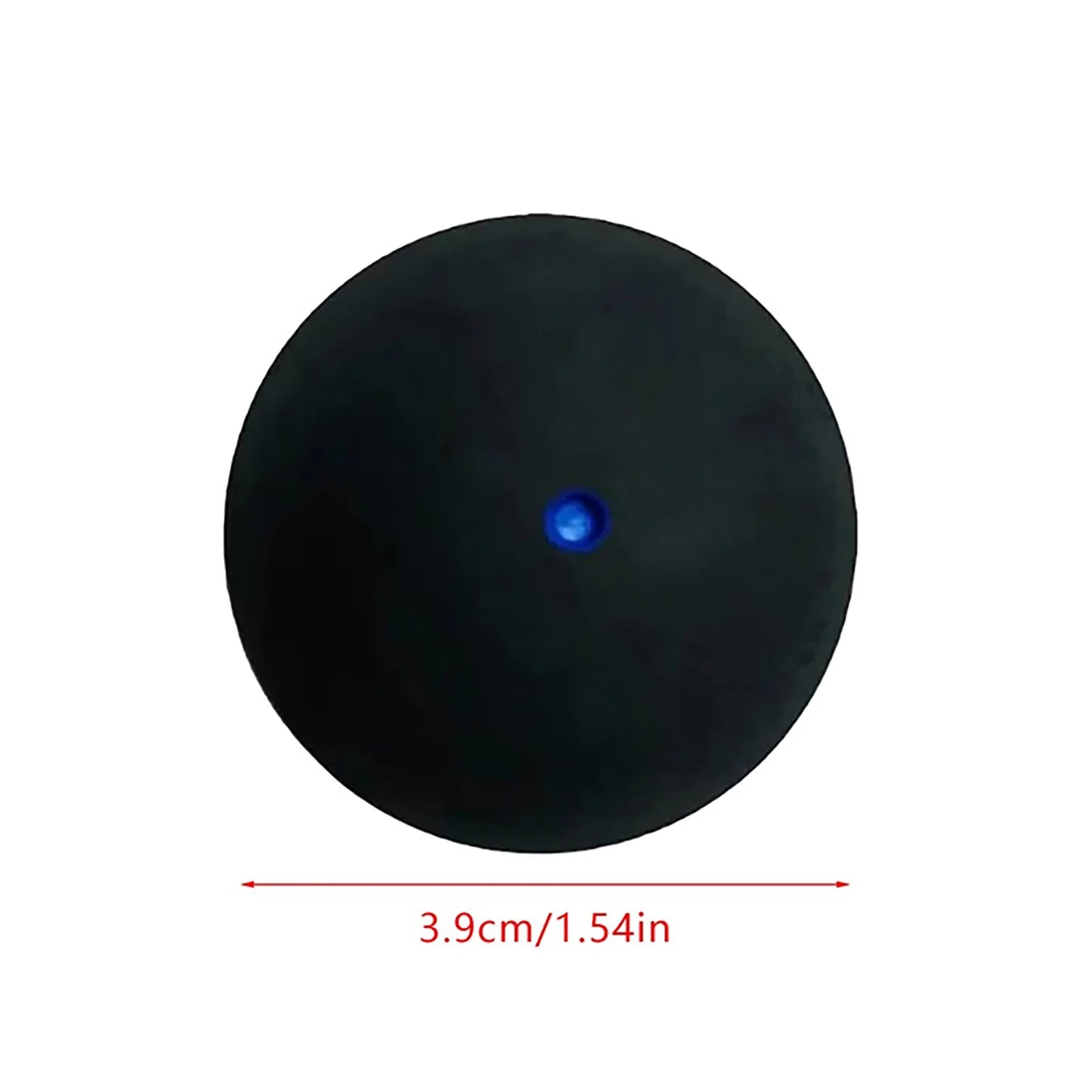 Professional Squash Ball Premium Construction Light in Weight Rubber Ball Suitable for Intermediate Entertainment Peaceful Pleasures Health and Wellness