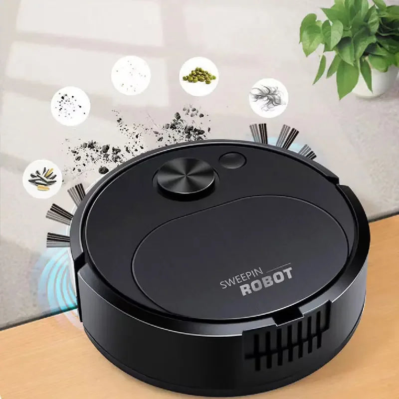3-in-1 Mini Robot Vacuum Cleaner – 1800Pa Sweep, Mop & Vac