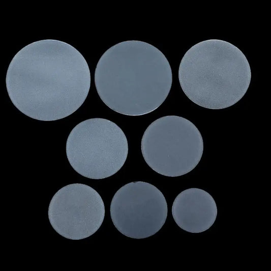 5PCS Matte Glass Round Flat Semitransparent Frosted Glass Lampshade For LED Lamp Down Light Flashlight Accessories Peaceful Pleasures Health and Wellness