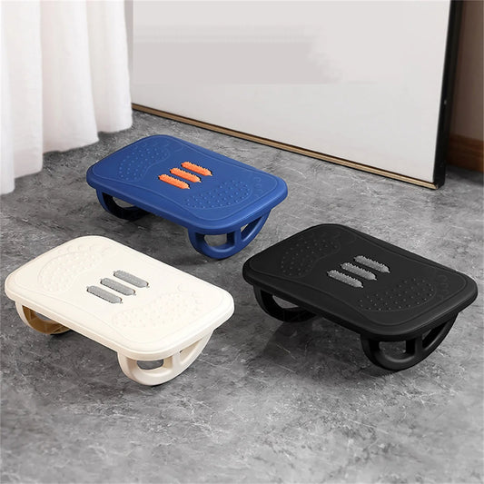 Rocking Footrest for under Desk Ergonomic Desk Leg Rest Rocker Balance Board Comfortable Foot Stool for Desk Home Office Peaceful Pleasures Health and Wellness