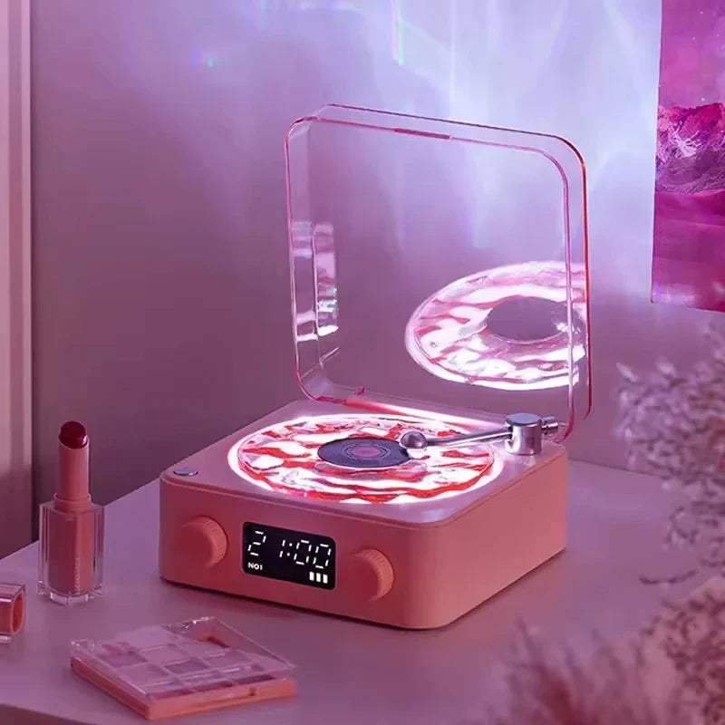 AyeBeau Retro Bluetooth Speaker with Lamp & 360° Stereo