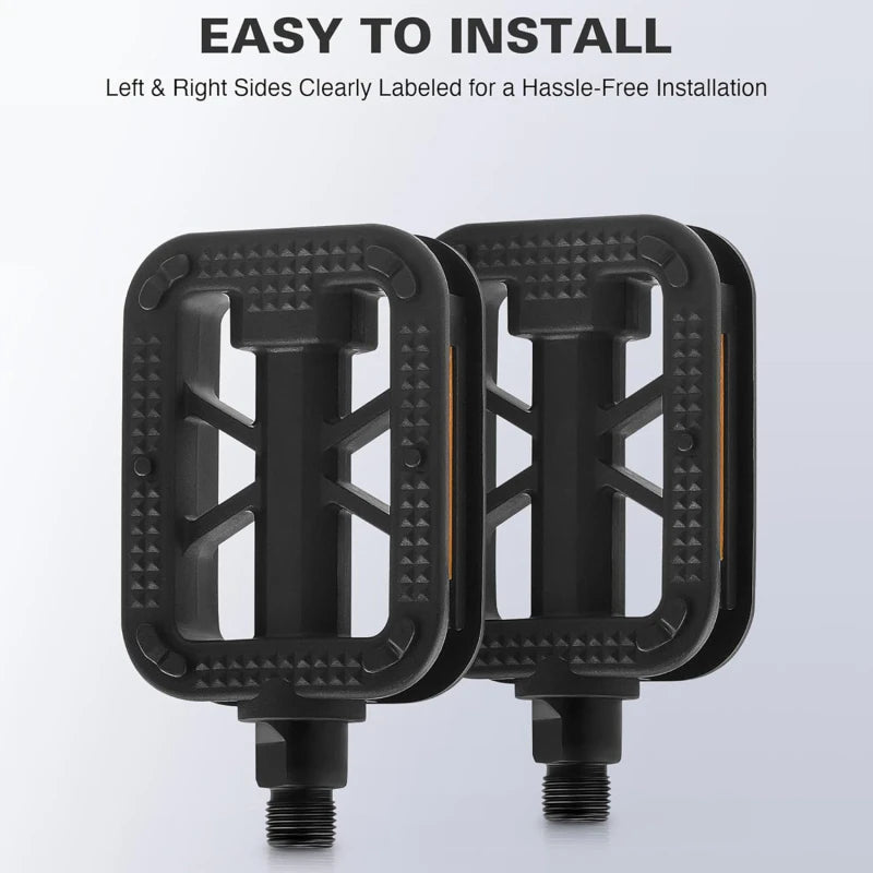 Electric Car Non-slip Footpegs Diy Car Bicycle Folding Pedals Plastic Wear-resistant Footpegs Electric Cars Accessories Peaceful Pleasures Health and Wellness