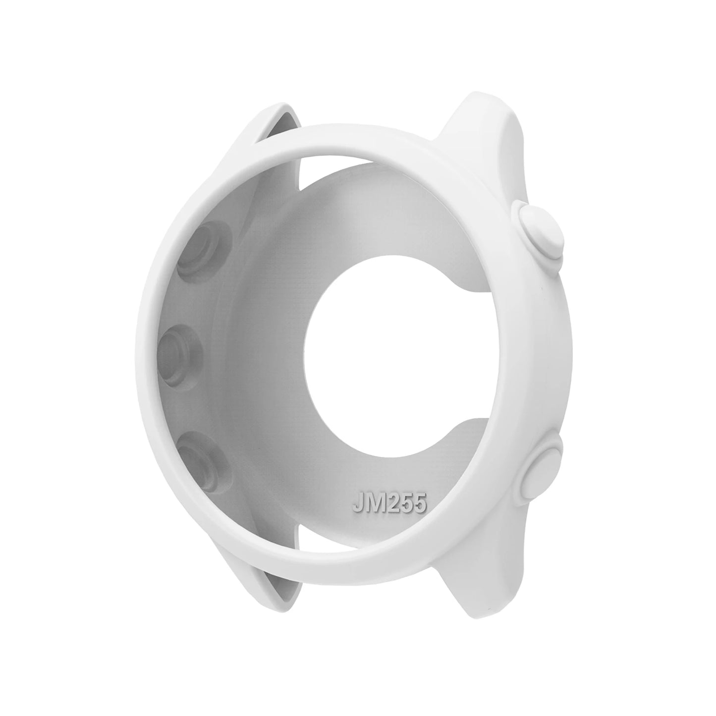 Silicone Case for Garmin Forerunner 255 & 265 | Bumper Cover Peaceful Pleasures Health and Wellness WHITE