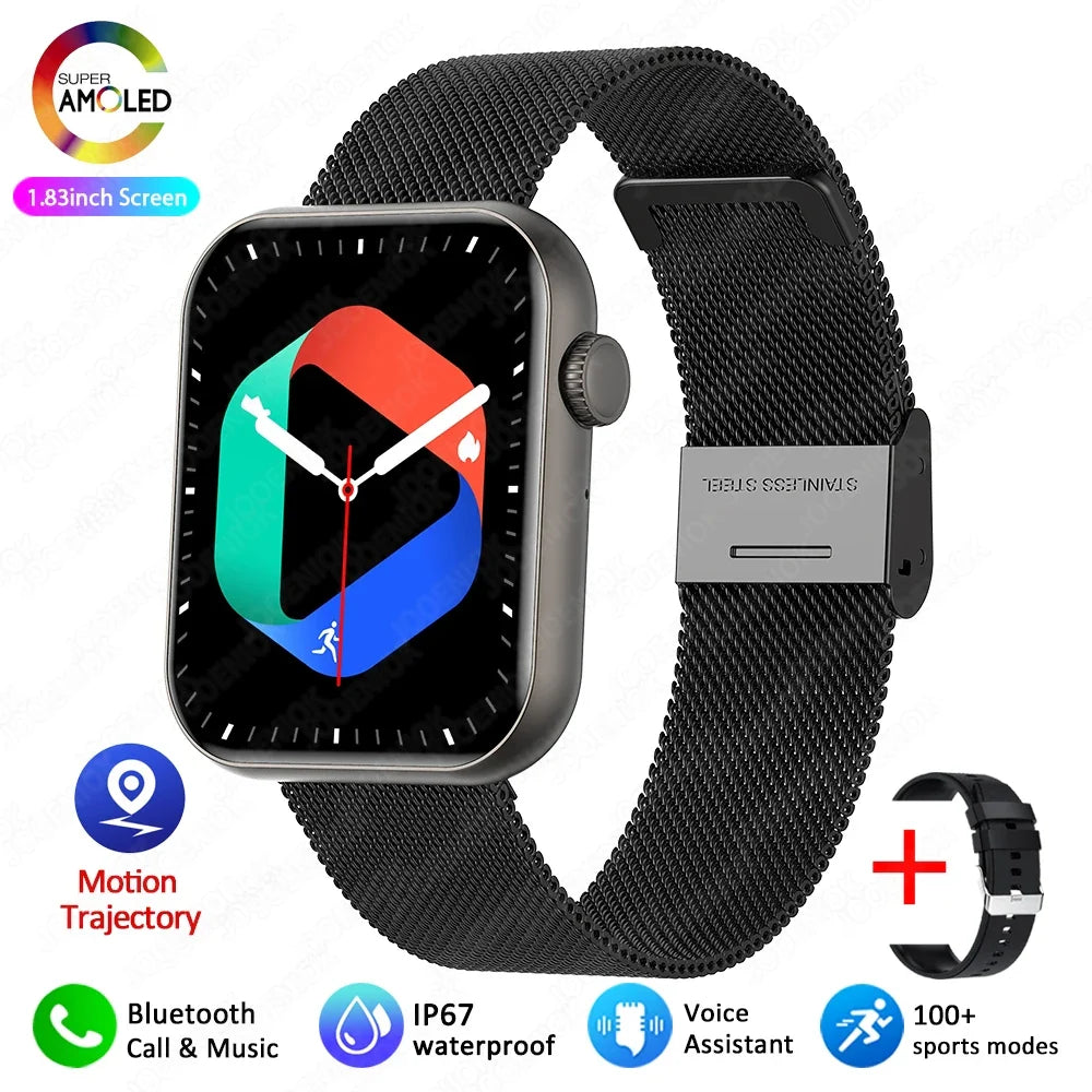 Jooeniok Women's Smartwatch – Bluetooth, AMOLED & Fitness Tracker