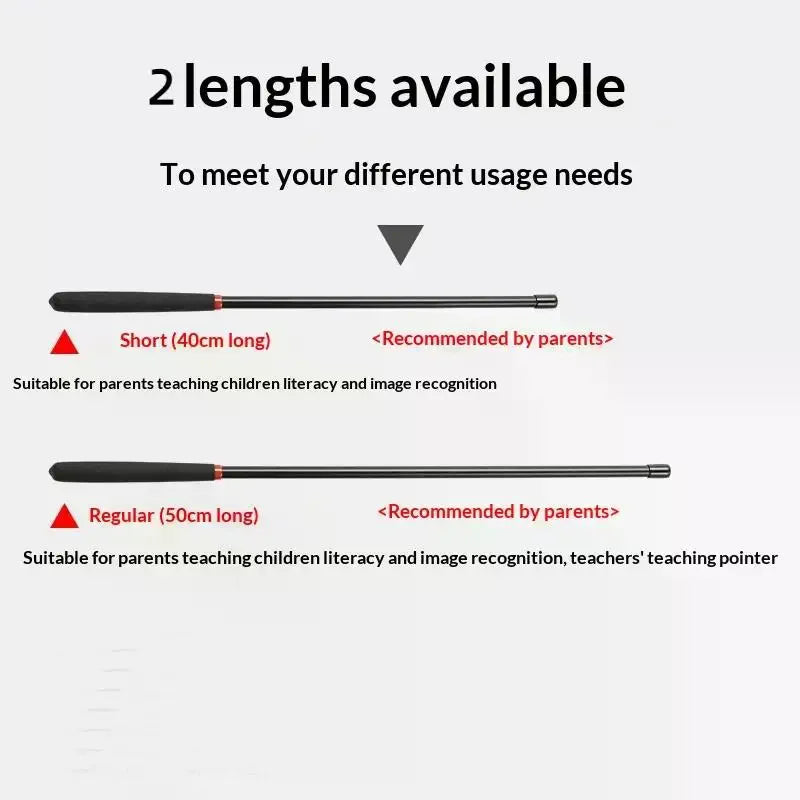 Resin Teaching Pointer Stick 40/50cm | Classroom Whiteboard