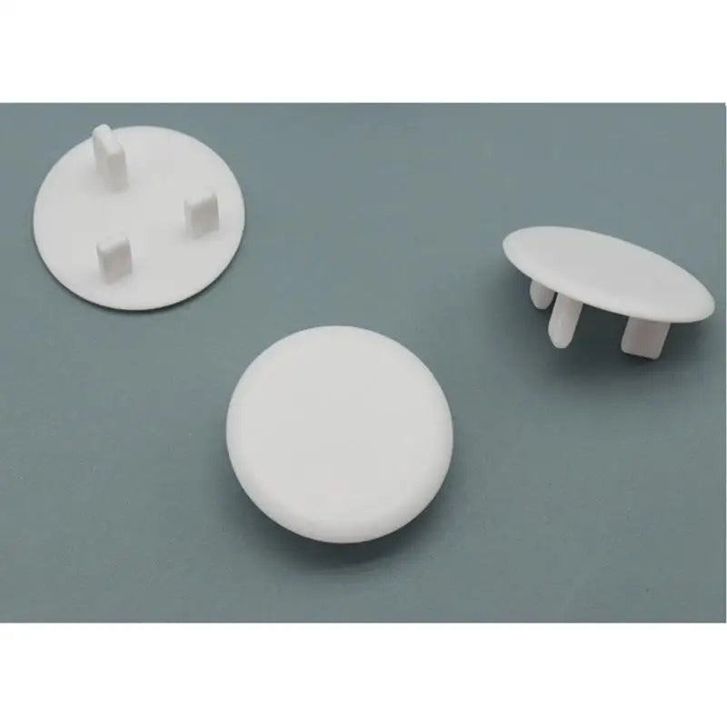 20-Pack UK Baby Socket Covers | Anti-Shock Plug Protectors