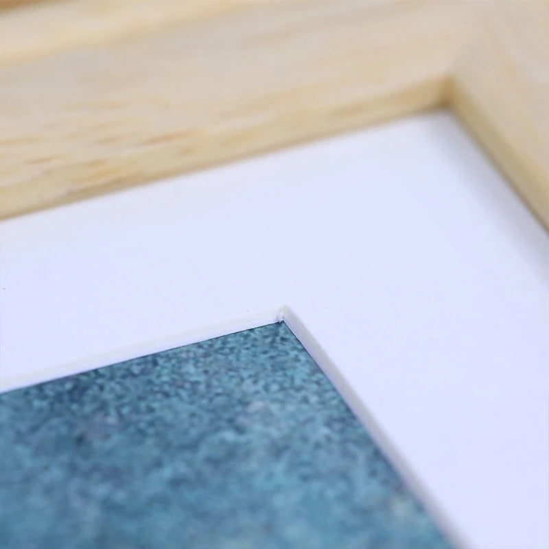 Photo Frame Paper, Jam Cardboard for Photo Frames Peaceful Pleasures Health and Wellness