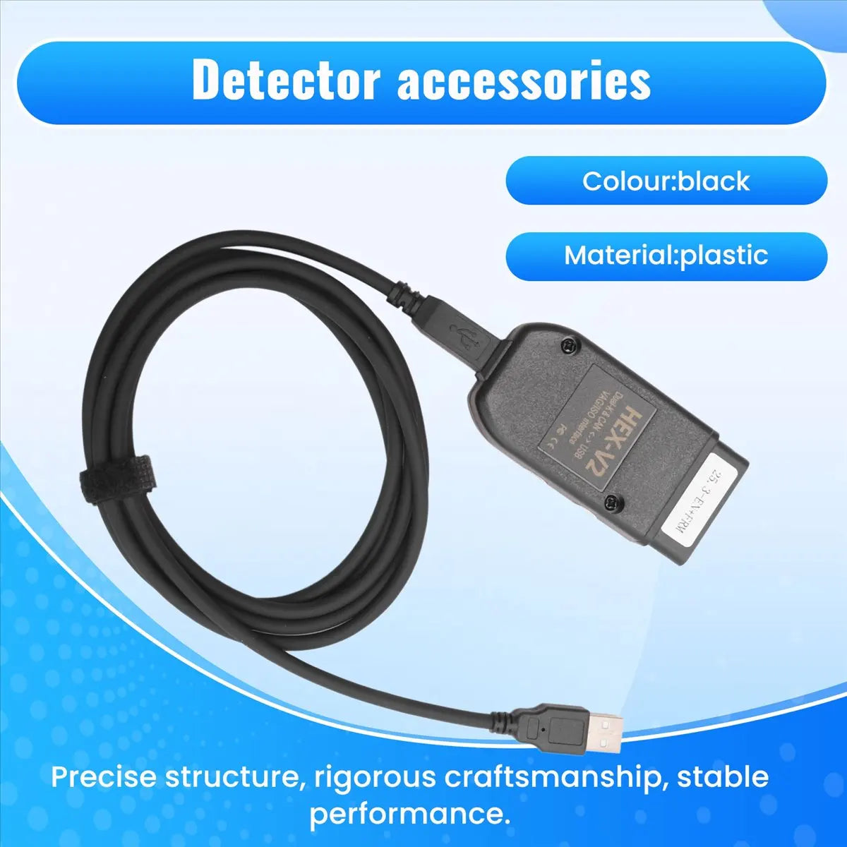 *ABDH Newest VCDS 25.3 VAG Scanner Tool Cable OBD2 Diagnostic HEX V2 Wesheu VCDS VAG COM for Audi SKODA VW Car Peaceful Pleasures Health and Wellness