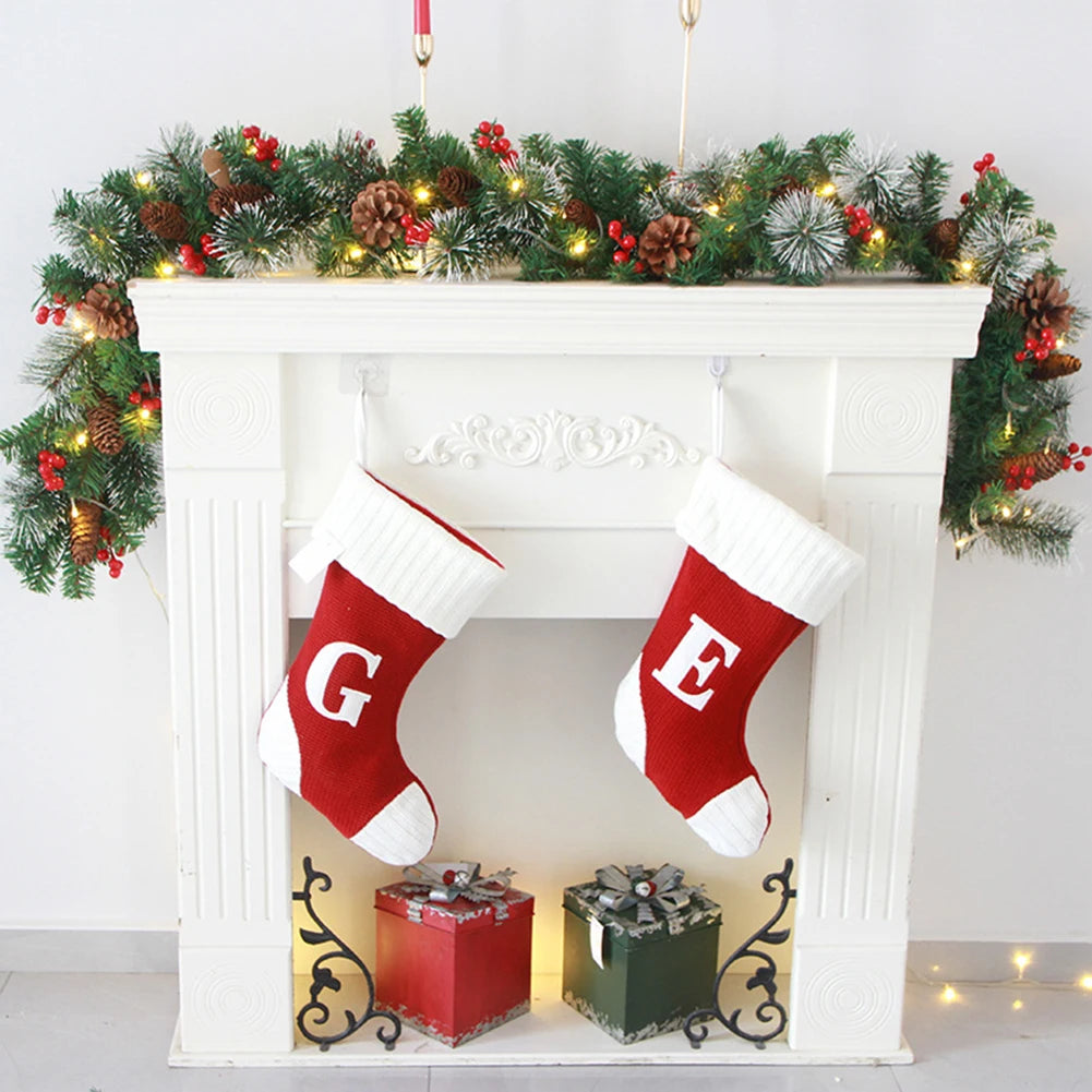 Christmas Red Berry Rattan Garland 180cm/270cm | Holiday Decor
