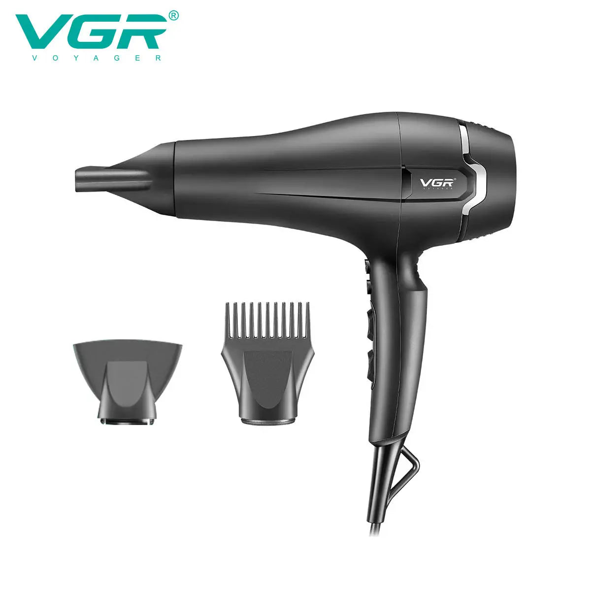 VGR V-450 Professional Hair Dryer with Diffuser & Concentrator