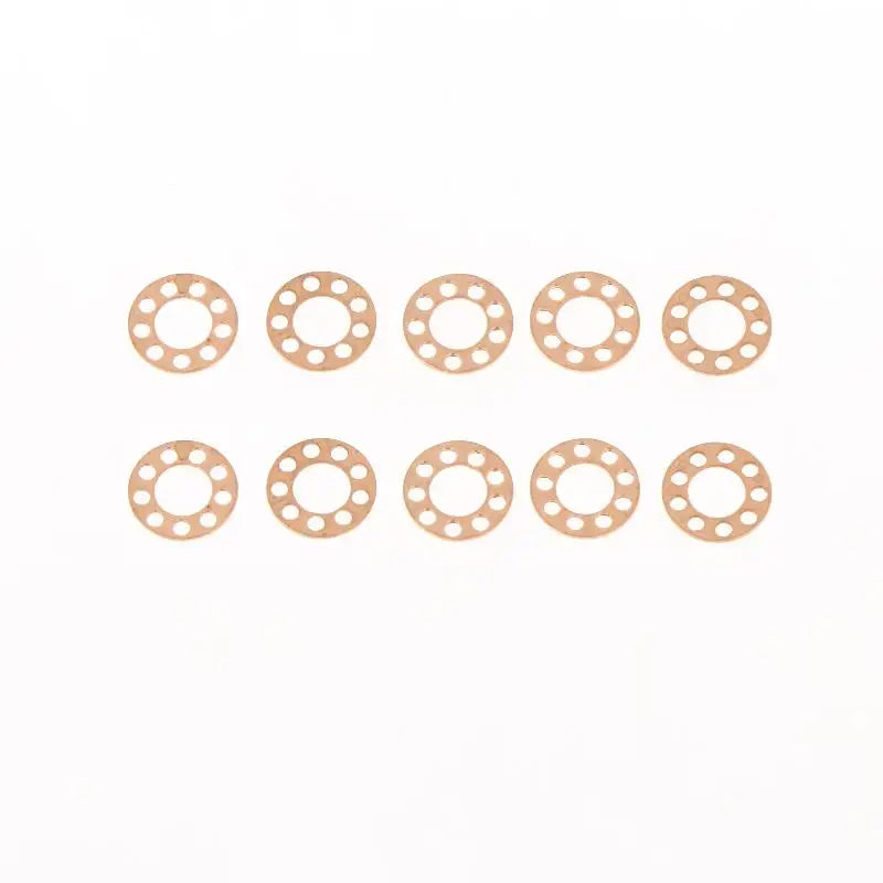 10Pcs 12x5.2x0.5mm 14x5.2x0.5mm Brass Washers Gasket Storage Oil Brass Washer 10x5.2x0.5mm Folding Knife Accessories Peaceful Pleasures Health and Wellness 10mm 10pcs