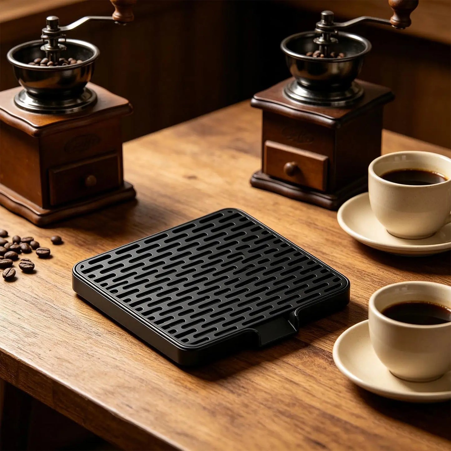 Self-Draining Coffee Scale Drip Tray | Espresso Drip Catcher