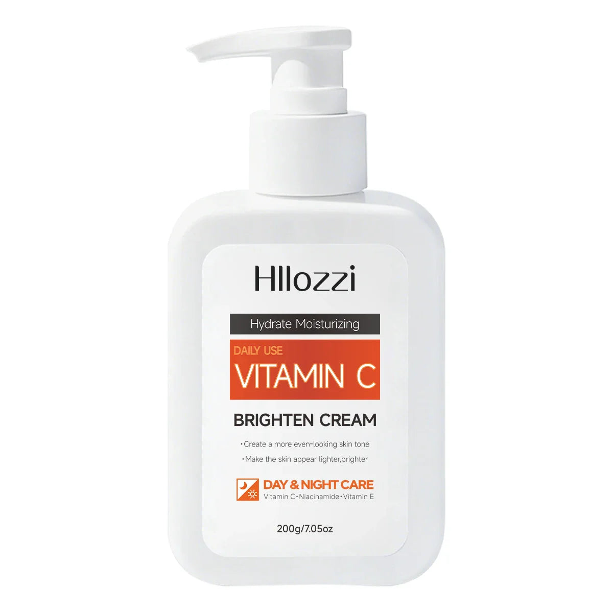 Brightening Body Cream – Vitamin C, E & Hyaluronic Acid 200g