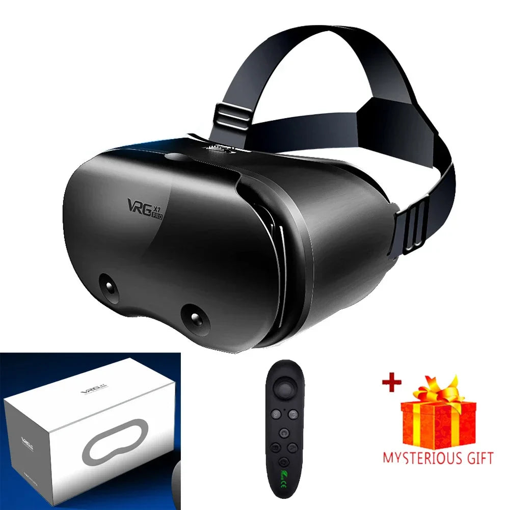 VRG PRO X7 3D VR Headset Goggles for iPhone & Android