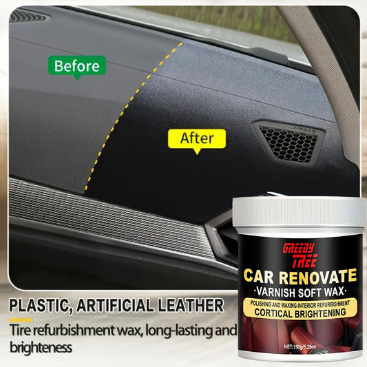 Plastic & Rubber Repair Cream – Black Restoration & Scratch Remover Auto Restoration Cream Oasis Select