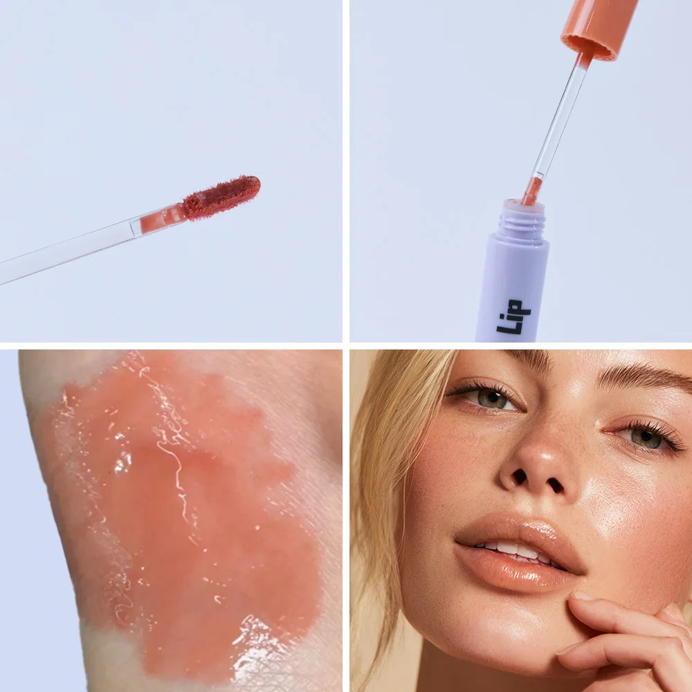 Lakerain Kulfée Lip Oil Long-lasting Moisturizing 9 Color Lip Gloss Non-Sticky Smooth Glide Deep Hydrating Lips Beauty Makeup Peaceful Pleasures Health and Wellness