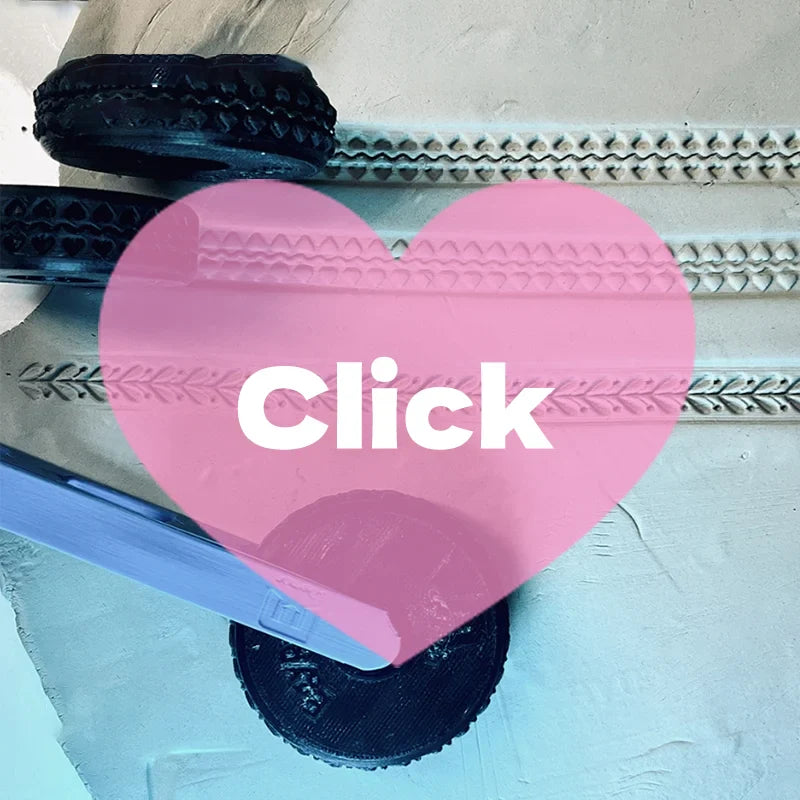 Egyptian Clay Texture Roller Stamp – Pottery & DIY Craft Tool