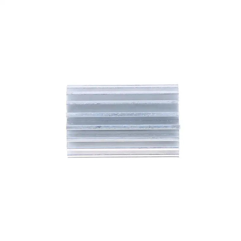 High Quality 20mm 1W 3W Silver Aluminum Profile Radiator High-power Aluminum Led Radiator Led Light Heatsink 30mm Height Peaceful Pleasures Health and Wellness