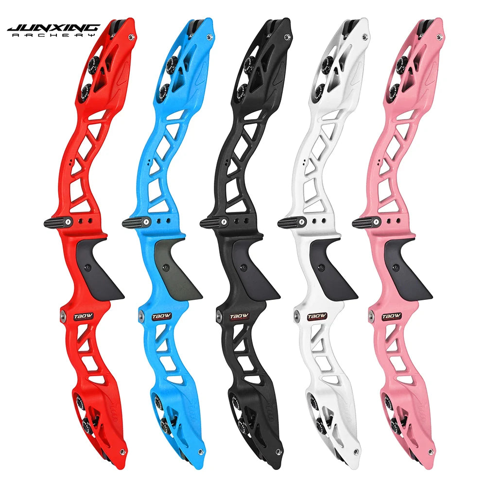 JUNXING H13 Dual Interface Recurve Bow Rise ILF F Ports Archery