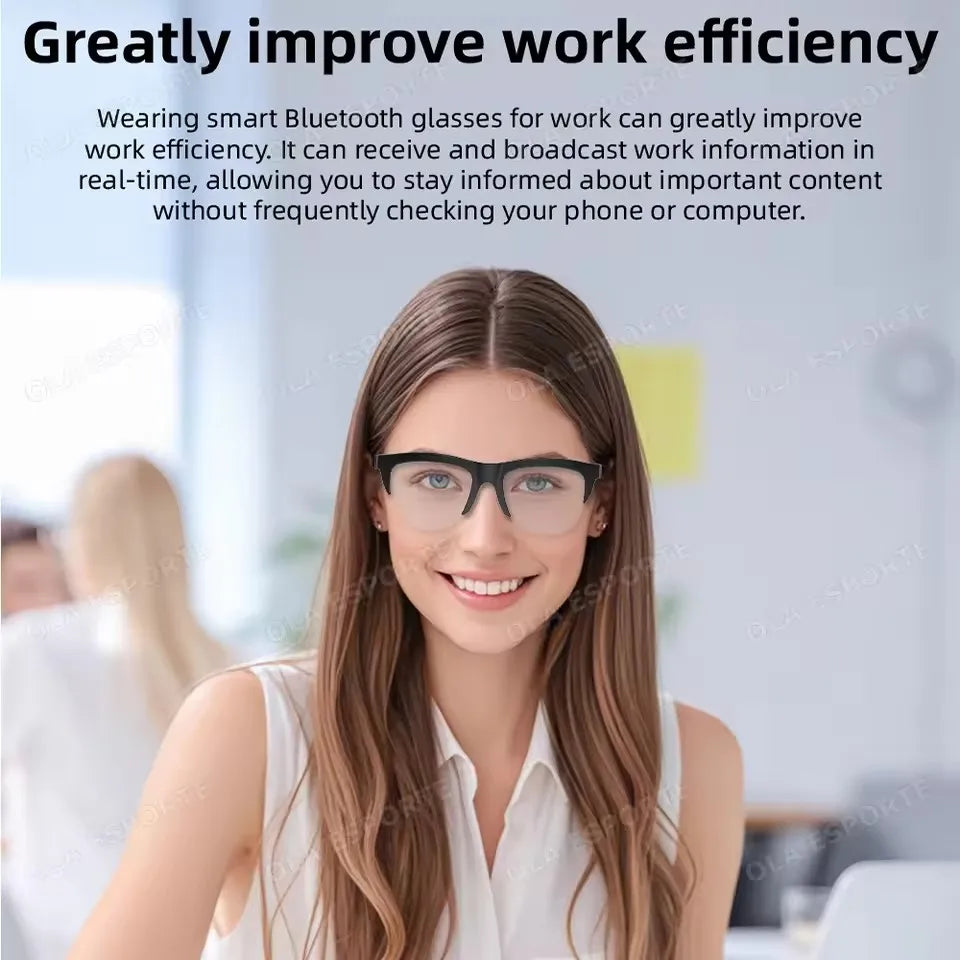 2026 Photosensitive Color Change Smart Glasses Bluetooth Voice Calls Control Music UV Polarized Sunglasses Headphone Glasses Man Peaceful Pleasures Health and Wellness