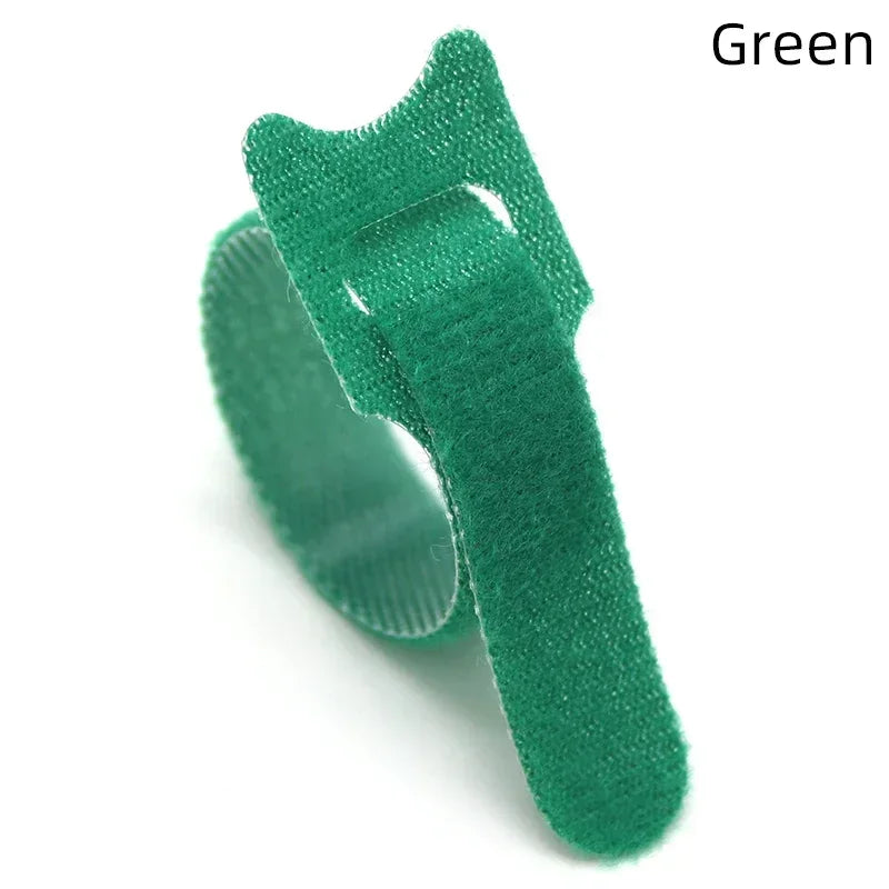 Fasten Cable Clearance Attache Plastic Flanges Nylon Strap Color Markers Protector Selected Wire Organizer and Cables Releasable Peaceful Pleasures Health and Wellness Green 150mm x 30Pcs