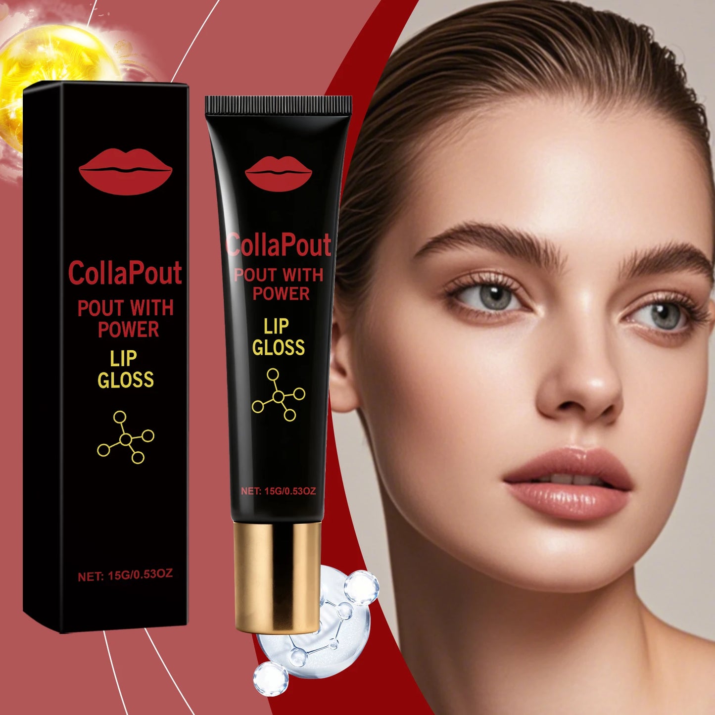 Tocopherol Lip Nourishing Essence Increase Elasticity Reduce Lip Lines Reduce Dryness Remove Dead Skin Moisturize Lip Care Serum Peaceful Pleasures Health and Wellness