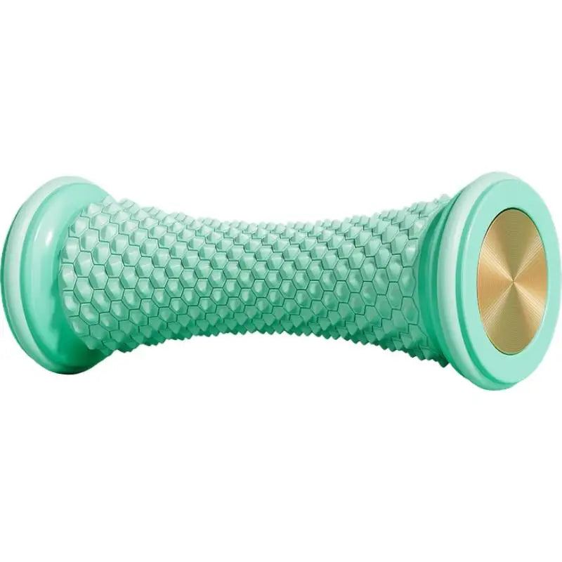 Portable Foot Massage Roller Yoga Plantar Fascia Roller Fitness Muscle Relaxation Roller Plastic Manual Leg Foot Relax Massager Peaceful Pleasures Health and Wellness Green