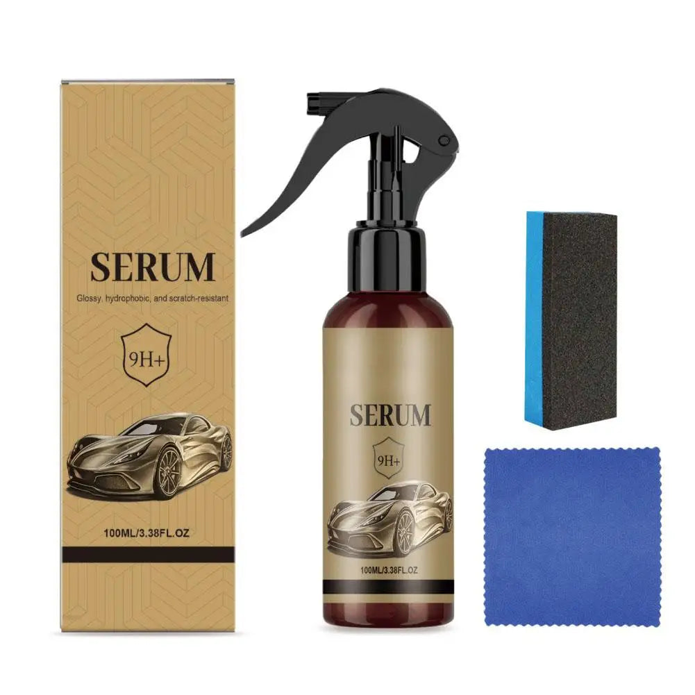 Car Ceramic Coating Kit Cleaning Maintenance Paint Protection Anti Scratch Hydrophobic Shine Long Lasting For All Cars Home Peaceful Pleasures Health and Wellness A