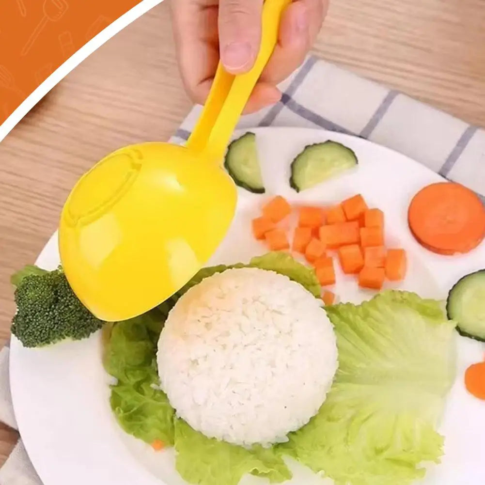 Non-stick Rice Scoop Mold for Easy Kitchen Use Peaceful Pleasures Health and Wellness